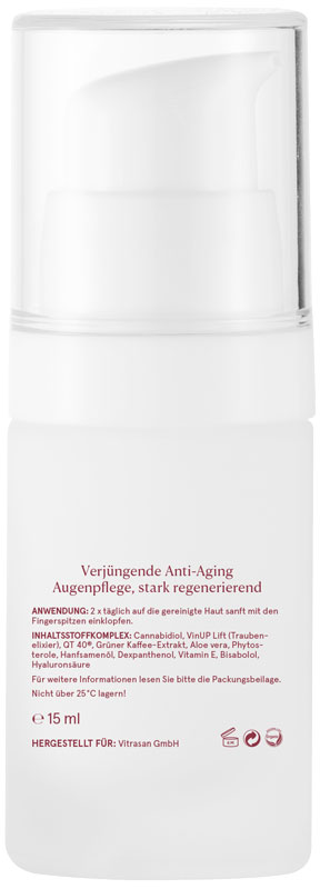 CBD Vital CBD Bio Kosmetik Premium Augencreme
