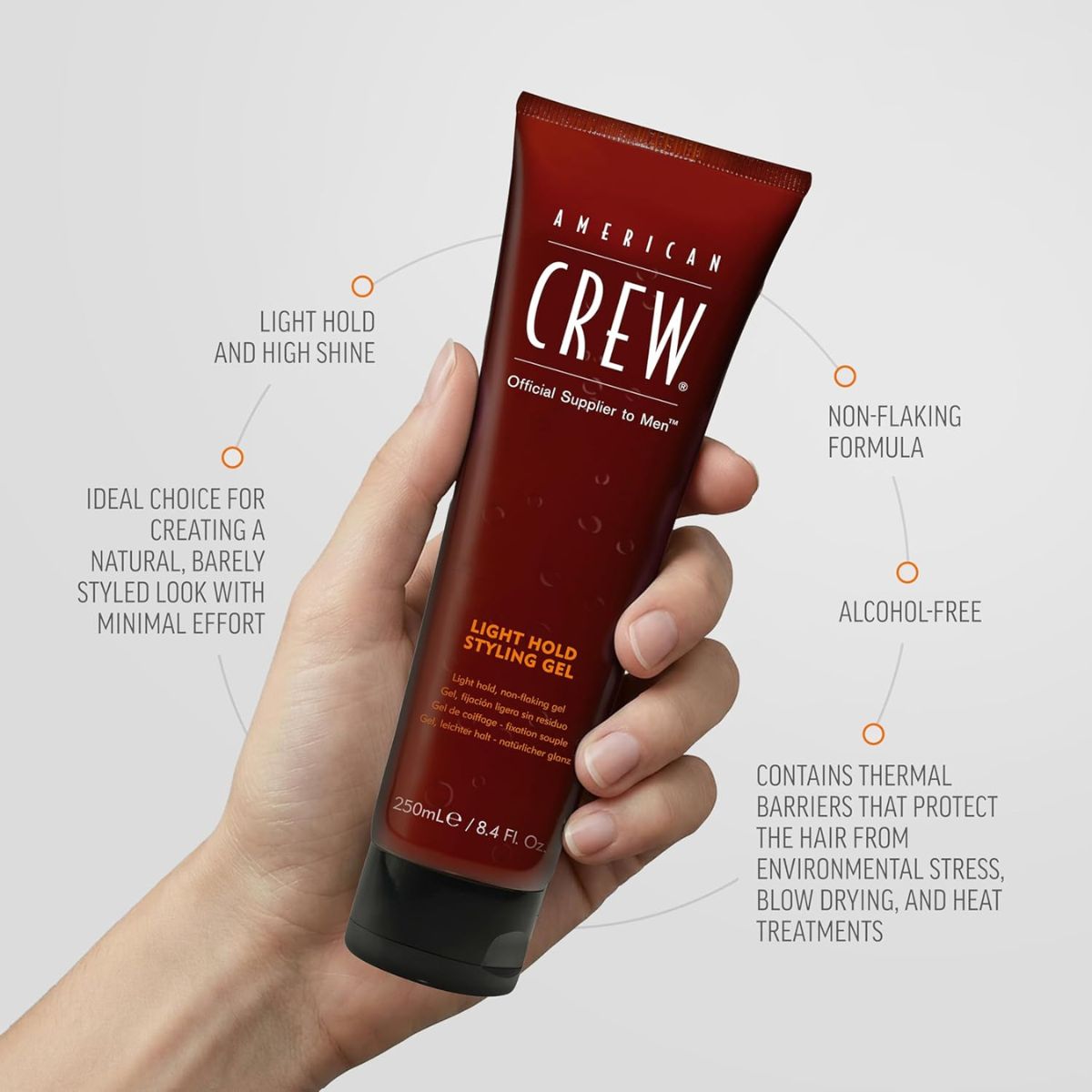 American Crew Styling Light Hold Styling Gel