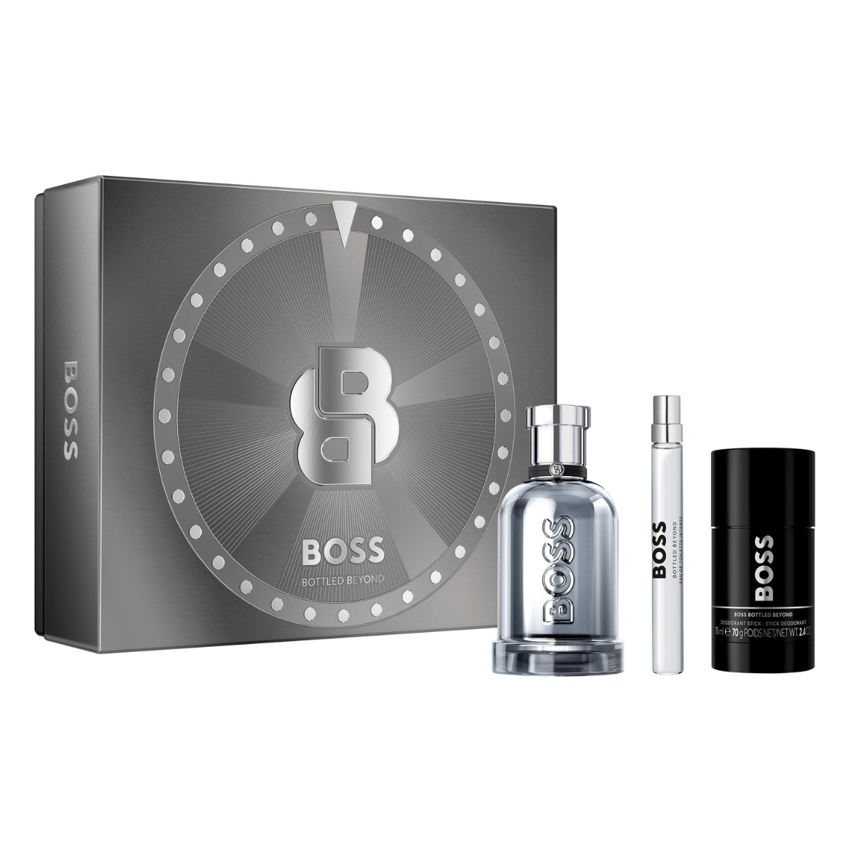 Boss Bottled Beyond Eau de Toilette (EdT) Intense 100ml SET