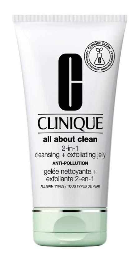 Clinique All About Clean 2-in-1 Cleansing + Exfoliating Jelly Anti-Pollution