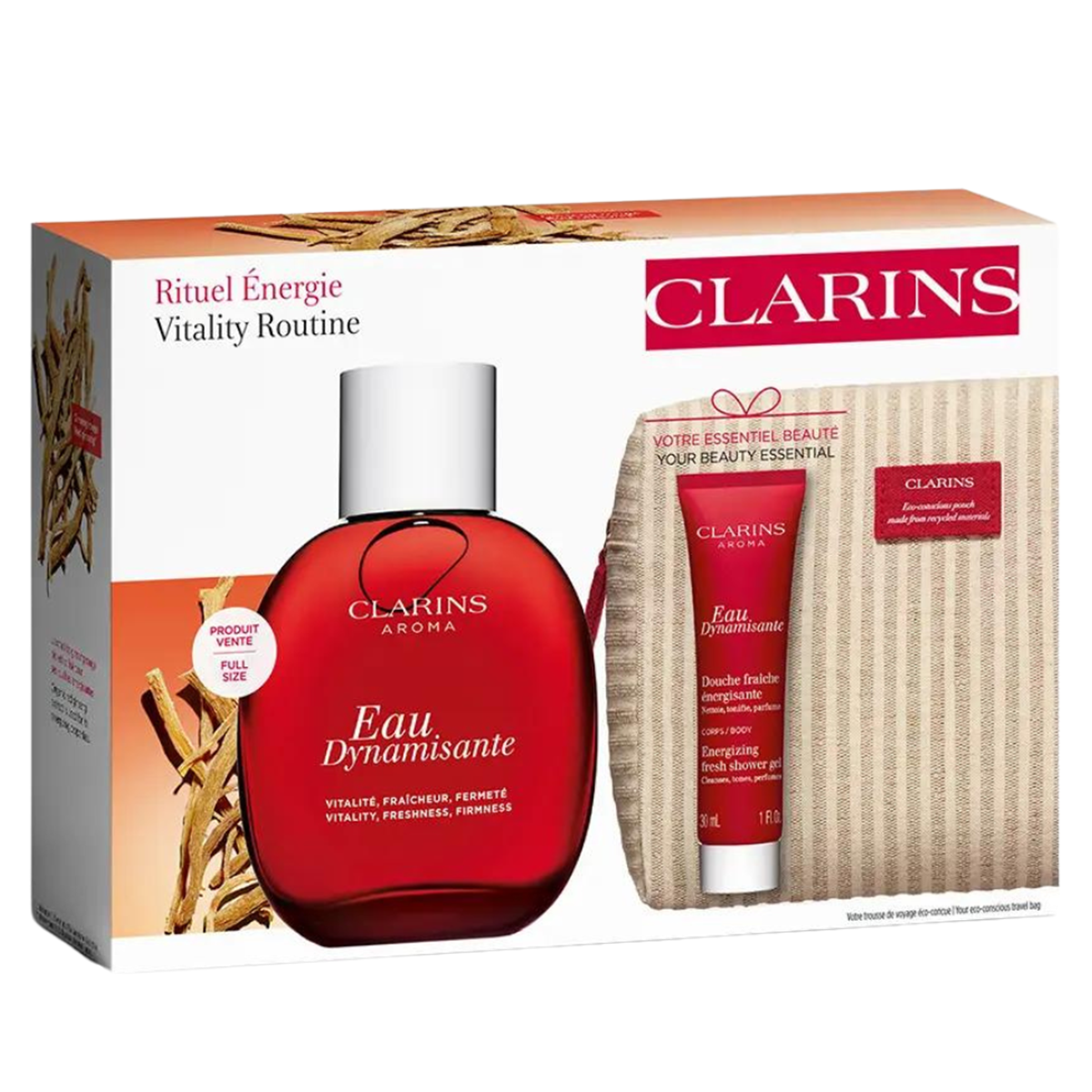 Clarins Eau Dynamisante Treatment Fragrance 100ml Set