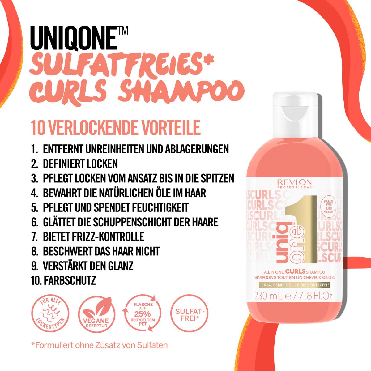Revlon Professional UniqOne All In One Curls Shampoo