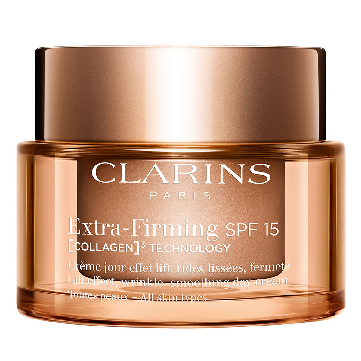Clarins Extra-Firming Collagen Technology Day Cream SPF 15 - All Skin Types refillable