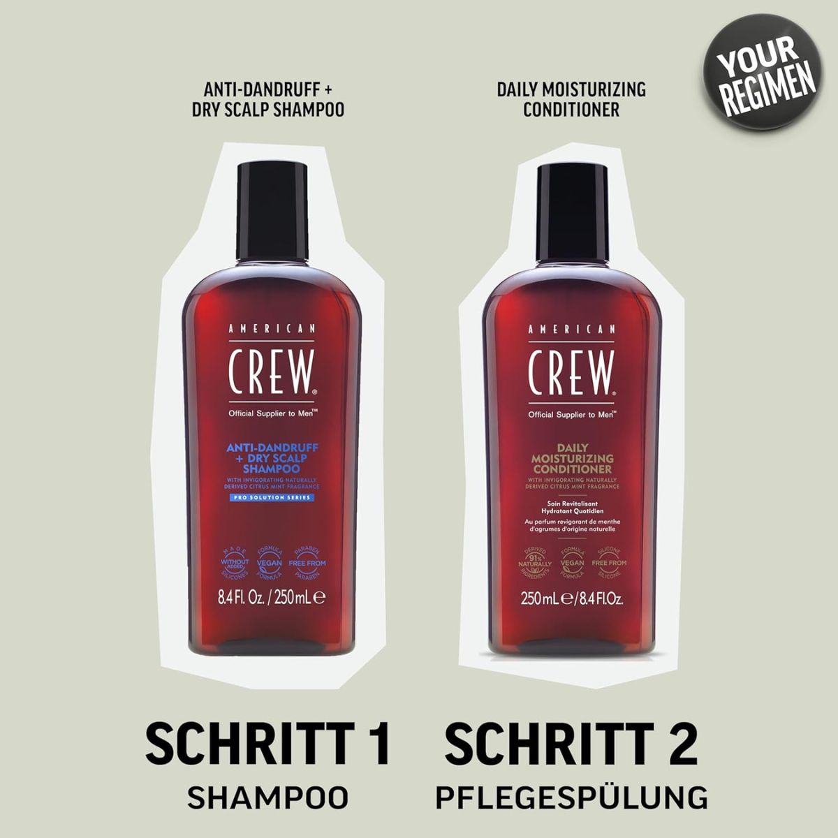 American Crew Hair Care & Body Anti-Dandruff + Dry Scalp Shampoo