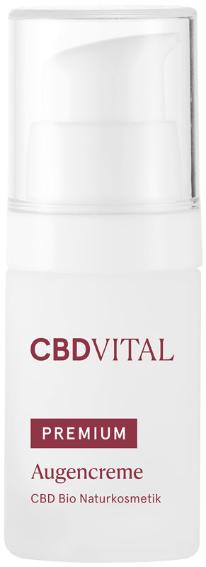 CBD Vital CBD Bio Kosmetik Premium Augencreme