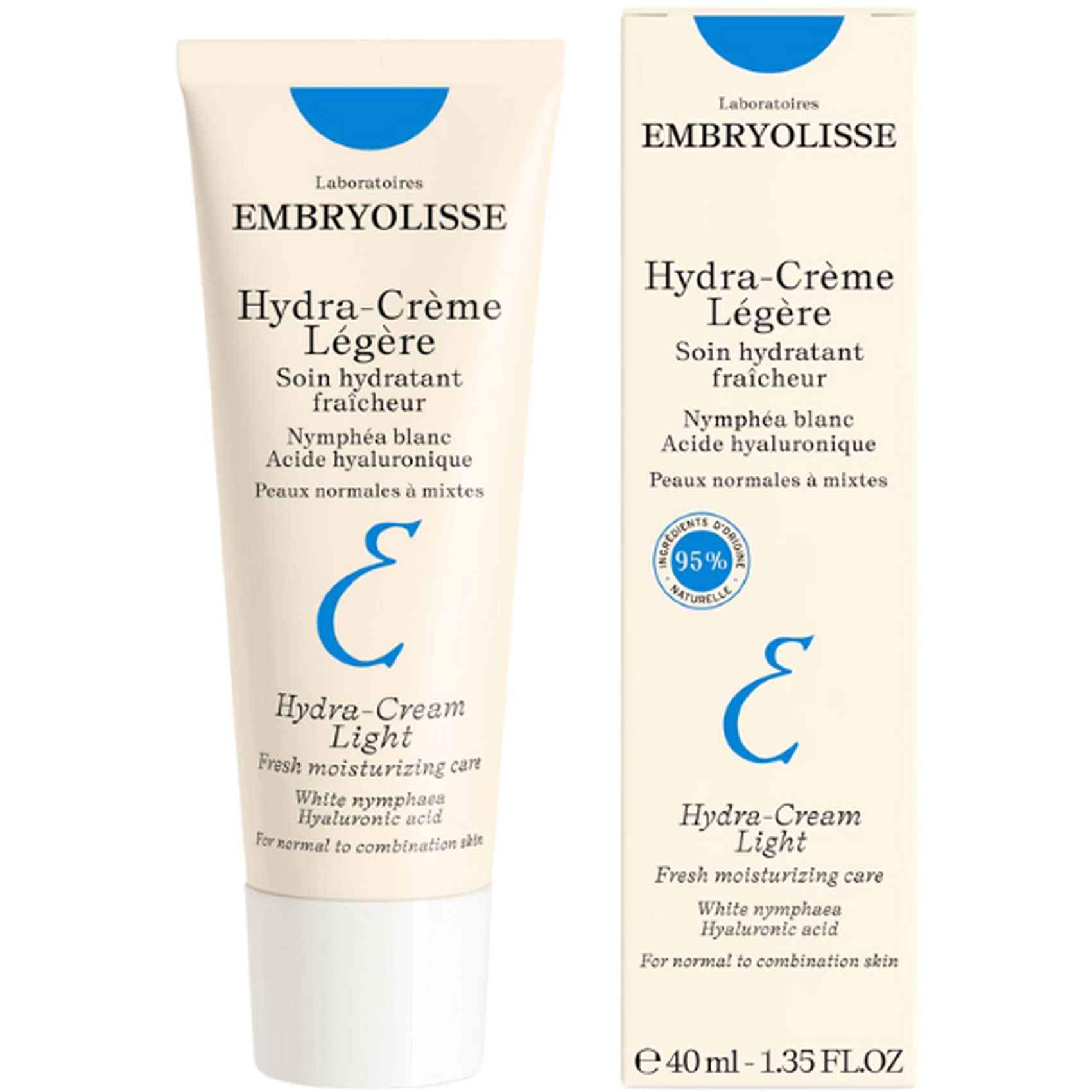Embryolisse Moisturizing Hydra-Cream Light Fresh Moisturizing Care