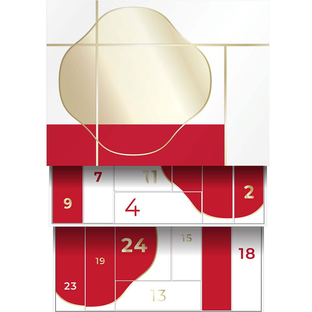 Shiseido Adventkalender mit 24 Überraschungen