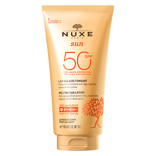 NUXE Sun High Protection Face & Body Melting Lotion SPF50