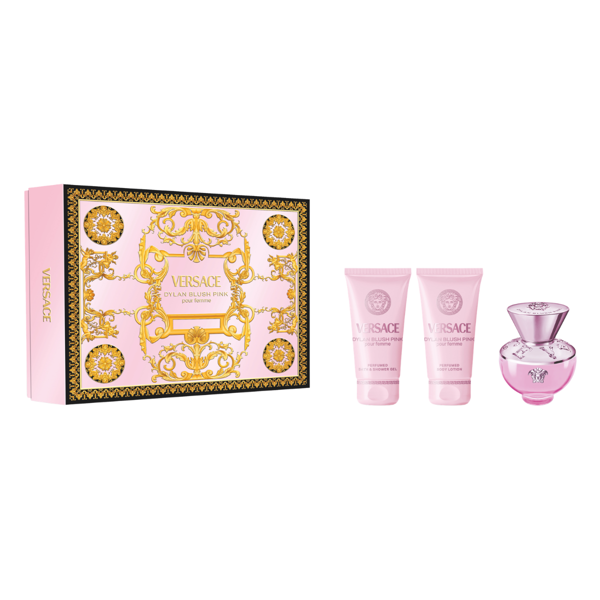 Versace Dylan Blush Pink Eau de Parfum (EdP) 50ml SET