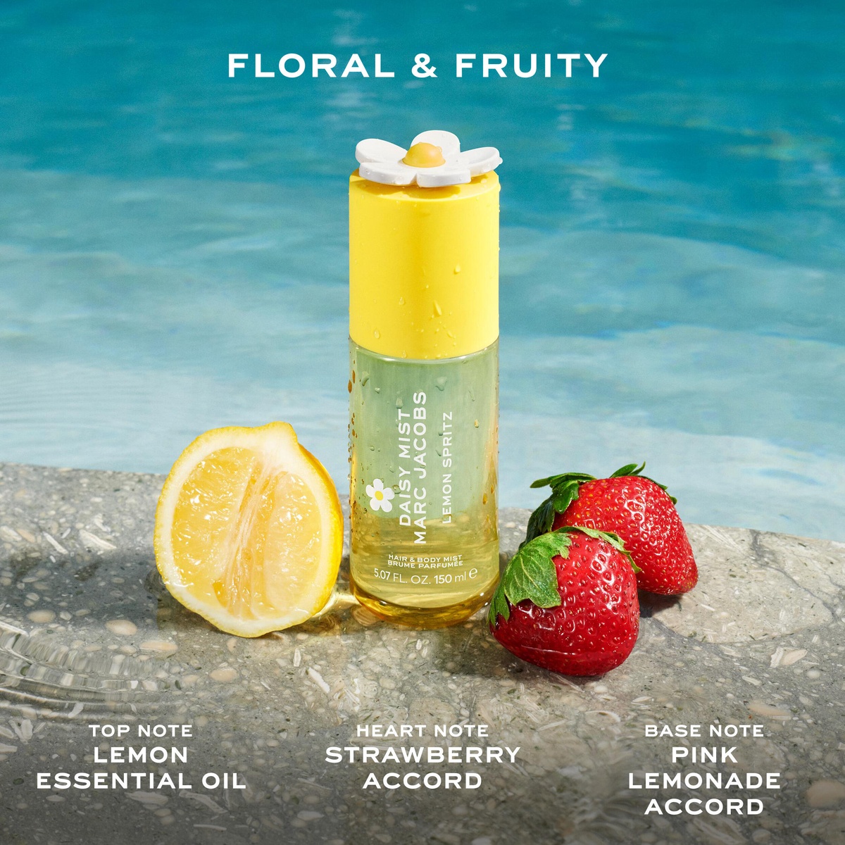 Marc Jacobs Daisy Lemon Spritz Body Mist