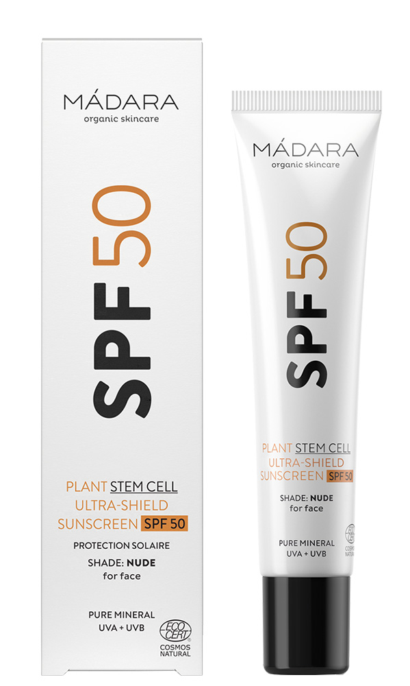 Mádara SPF 50 Plant Stem Cell Ultra-Shield Sunscreen