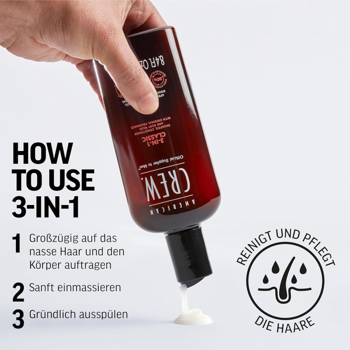 American Crew Hair Care & Body 3-in-1 Classic