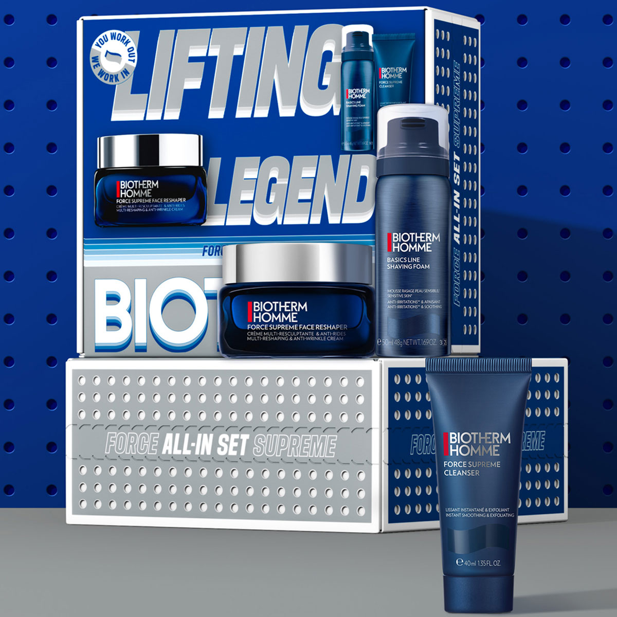 Biotherm Homme Force Supreme Reshaper Set