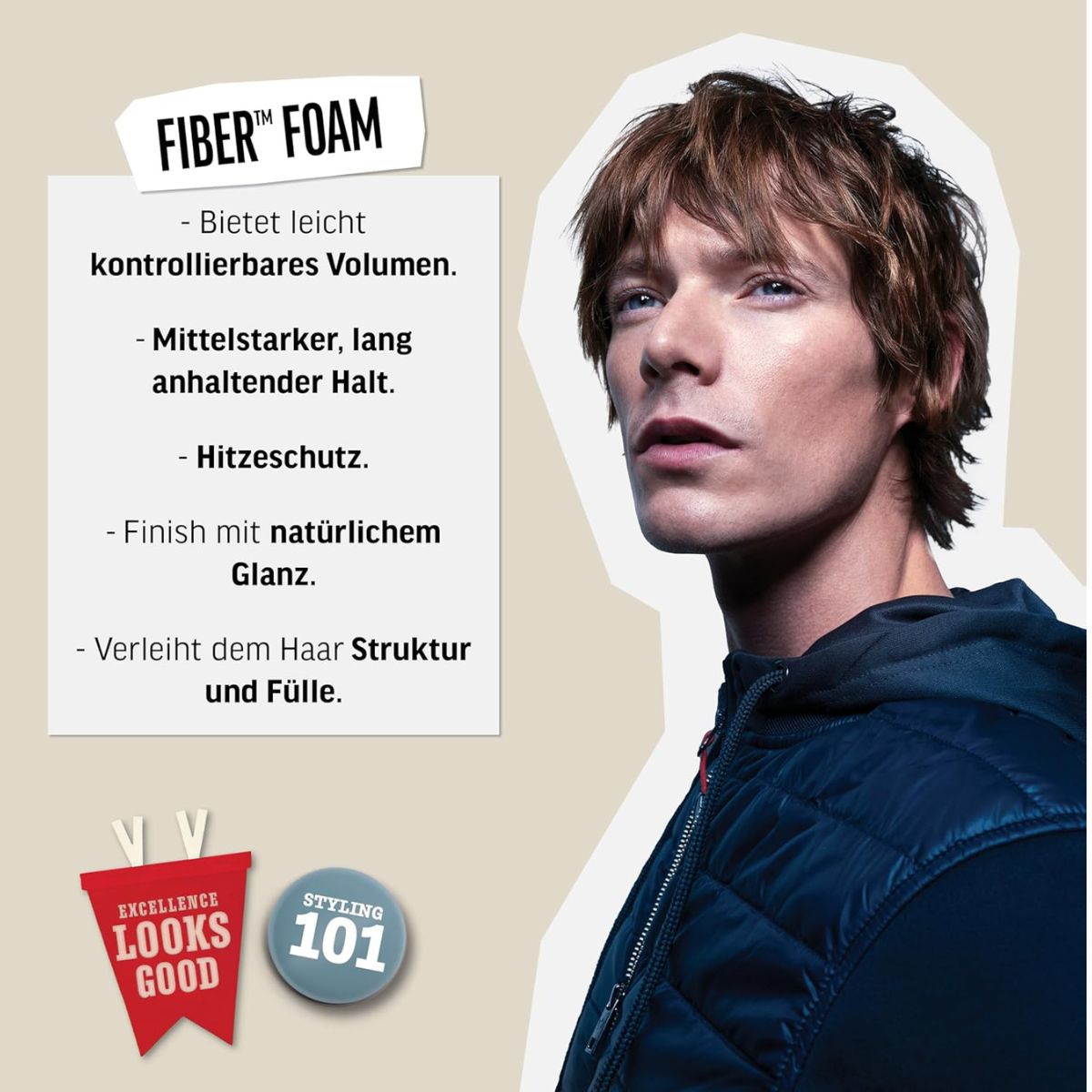 American Crew Styling Fiber Grooming Foam