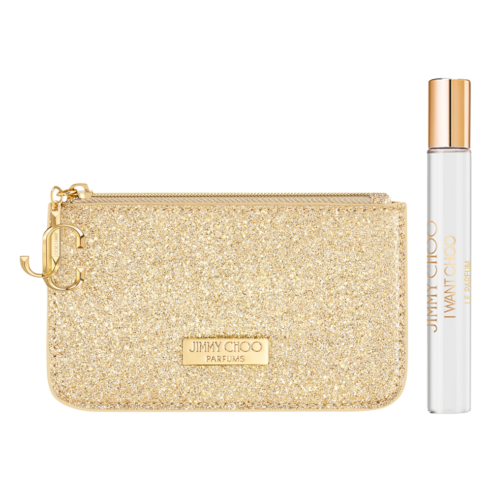 Jimmy Choo Geschenk: Pouch inkl. IWC Le Parfum Travelspray