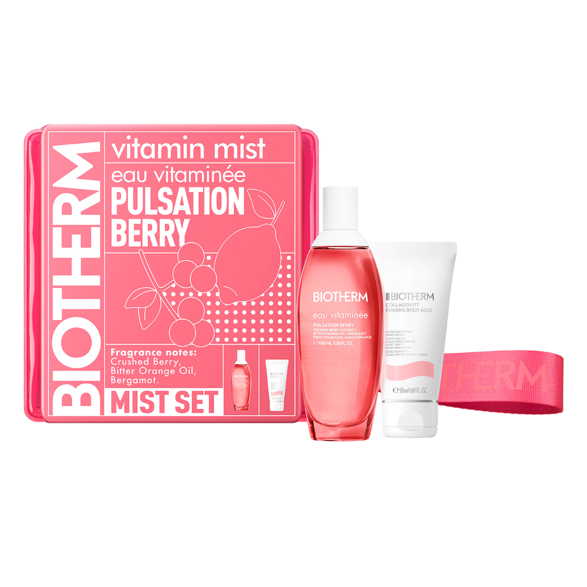 Biotherm Eau Vitaminée Pulsation Berry Duft SET