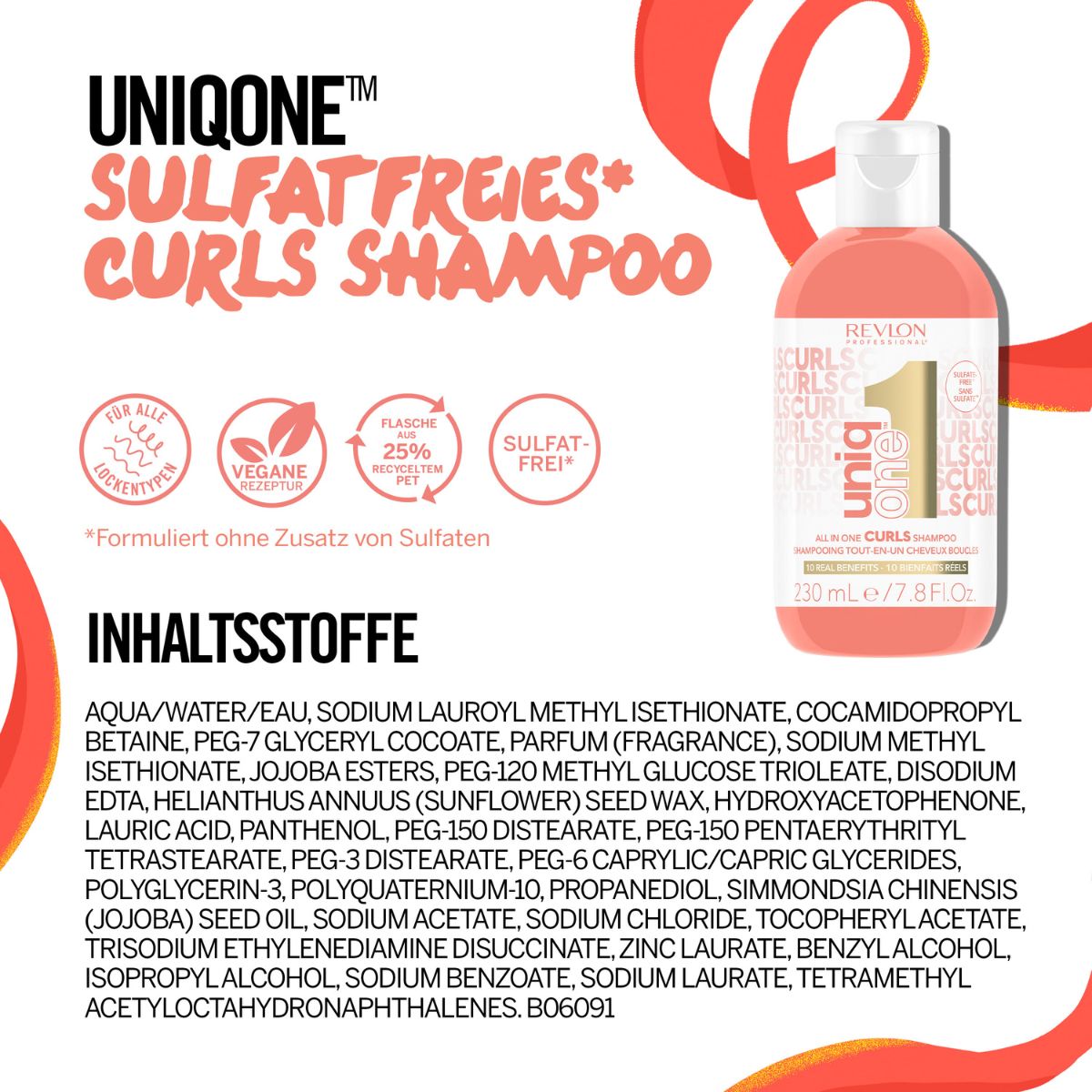 Revlon Professional UniqOne All In One Curls Shampoo