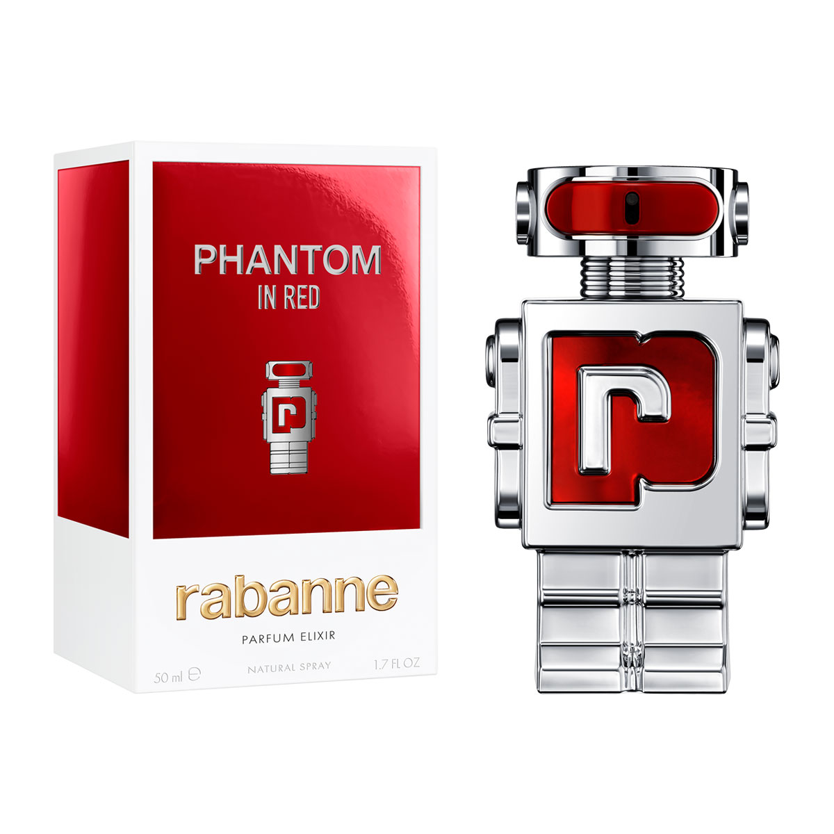 Rabanne Phantom In Red Elixir Parfum