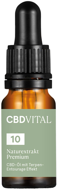 CBD Vital CBD Öl Naturextrakt Premium Öl 10%
