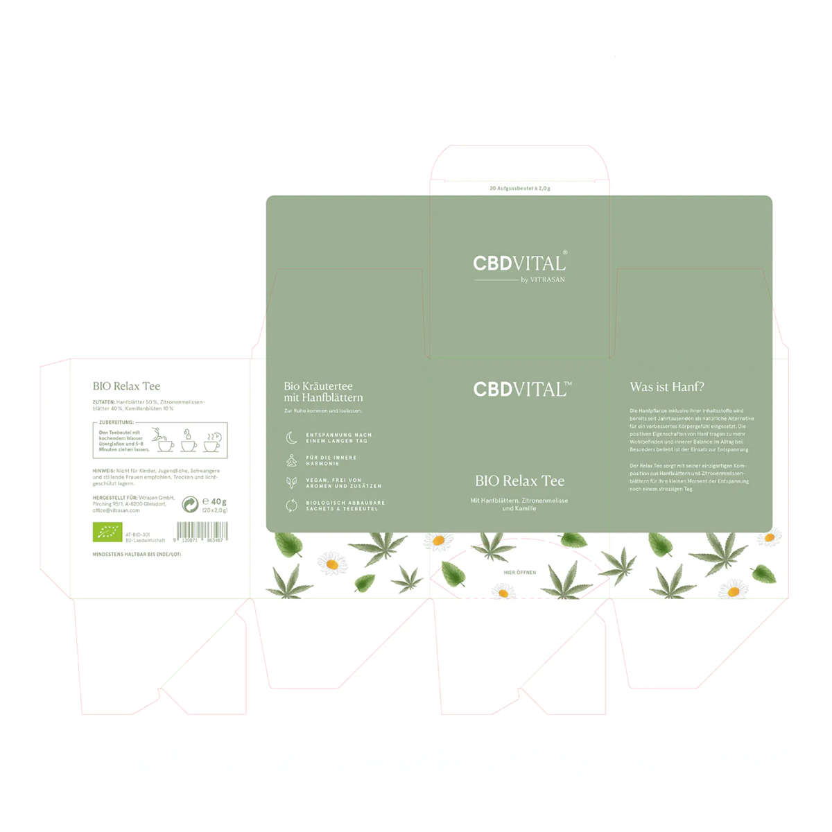 CBD Vital CBD Hanftee Relax