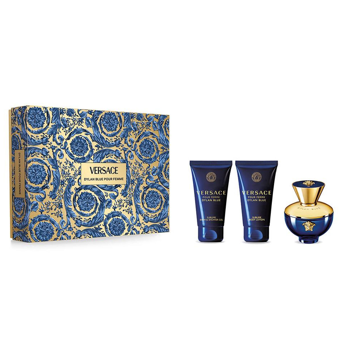 Versace Dylan Blue pour Femme Eau de Parfum (EdP) 50ml SET