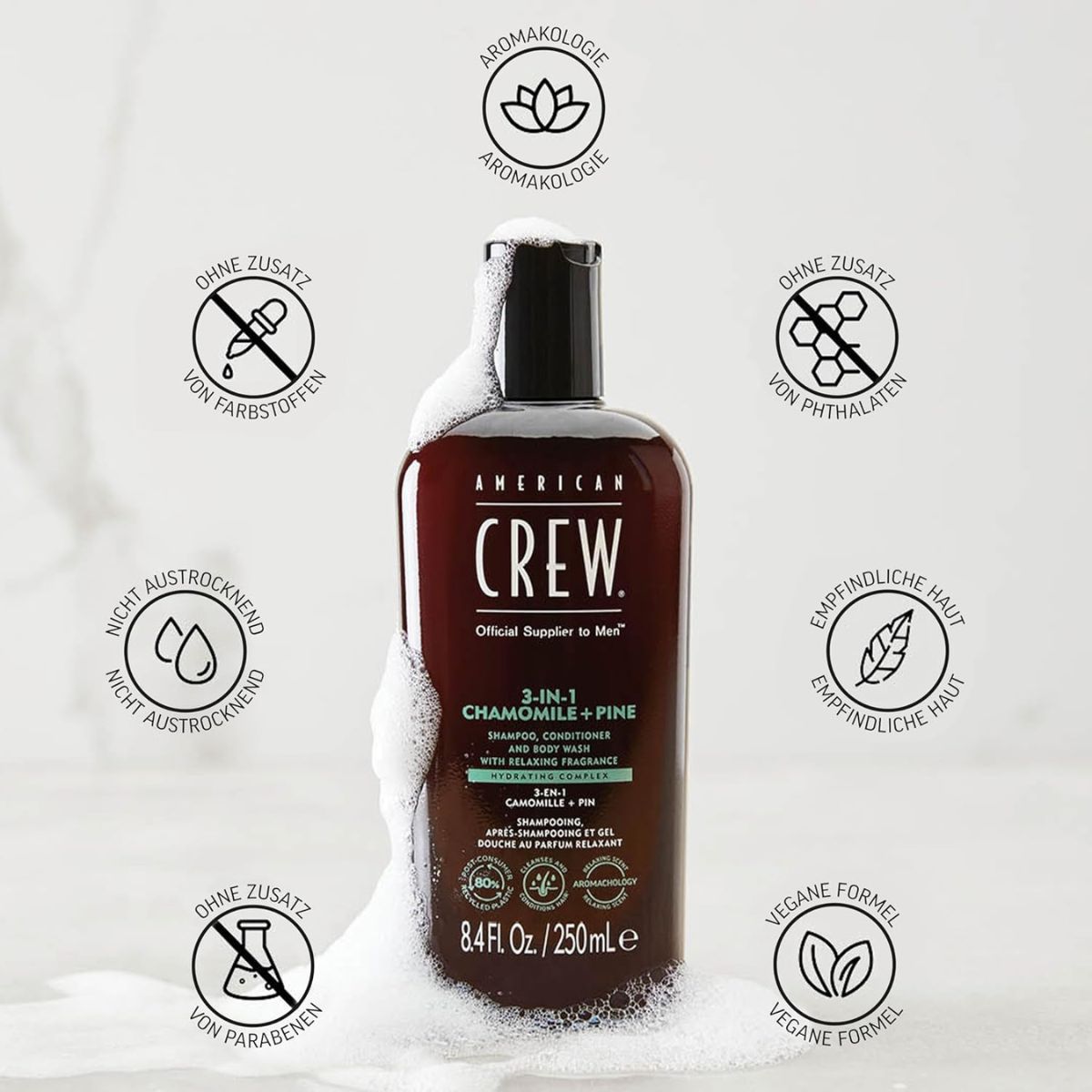 American Crew Hair Care & Body 3-in-1 Relaxing