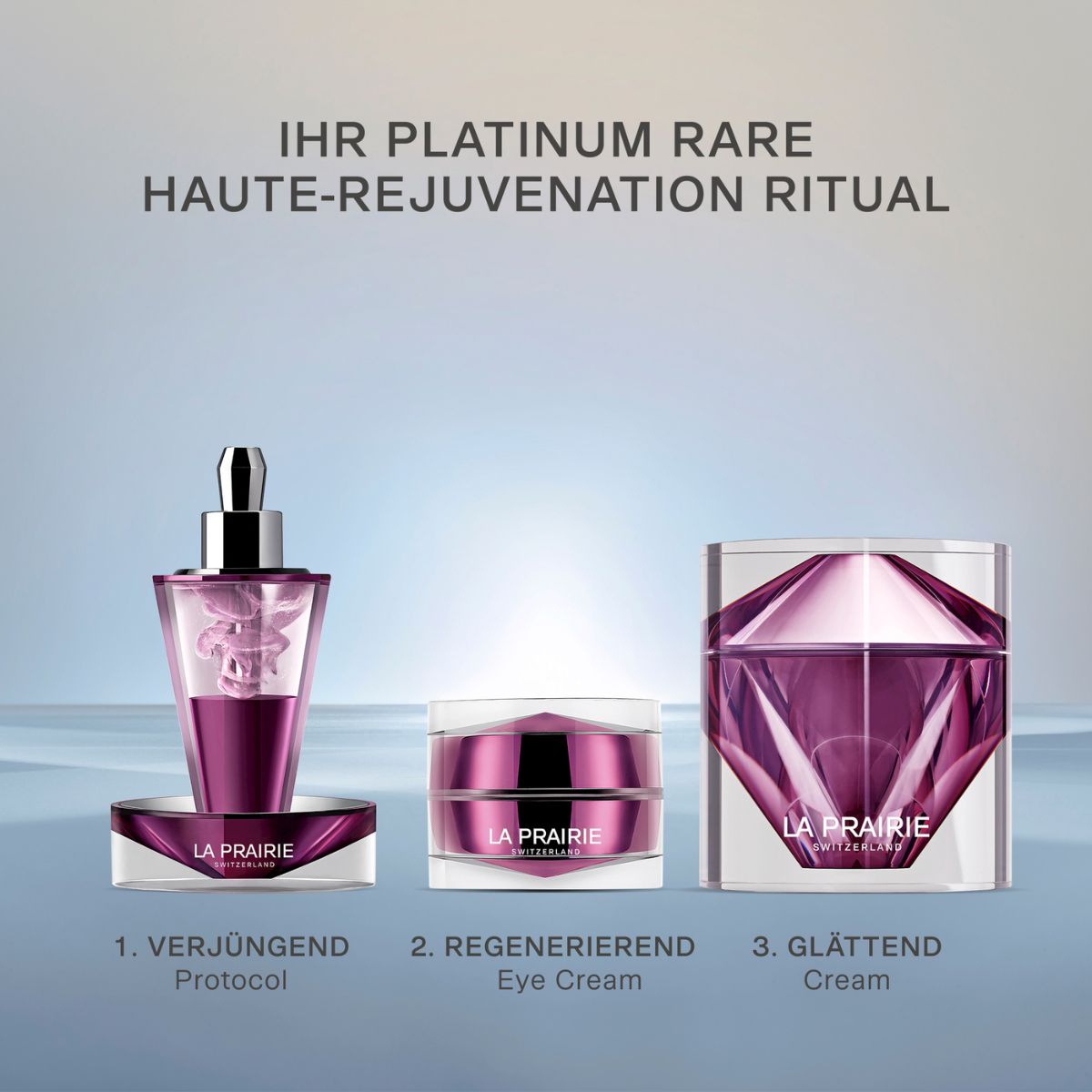 La Prairie Platinum Rare Haute-Rejuvenation Protocol 3x8ml SET