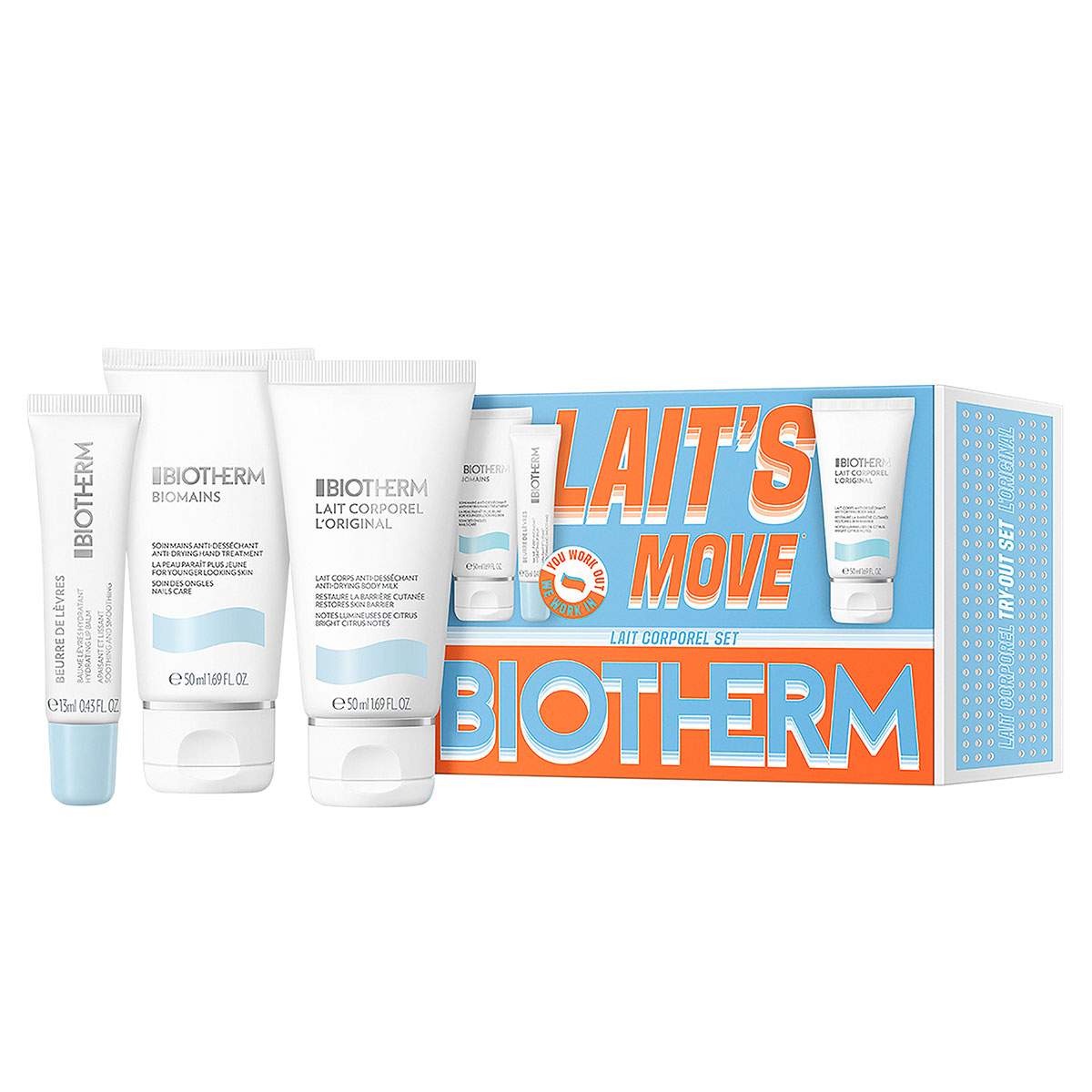 Biotherm Lait Corporel Pflege SET