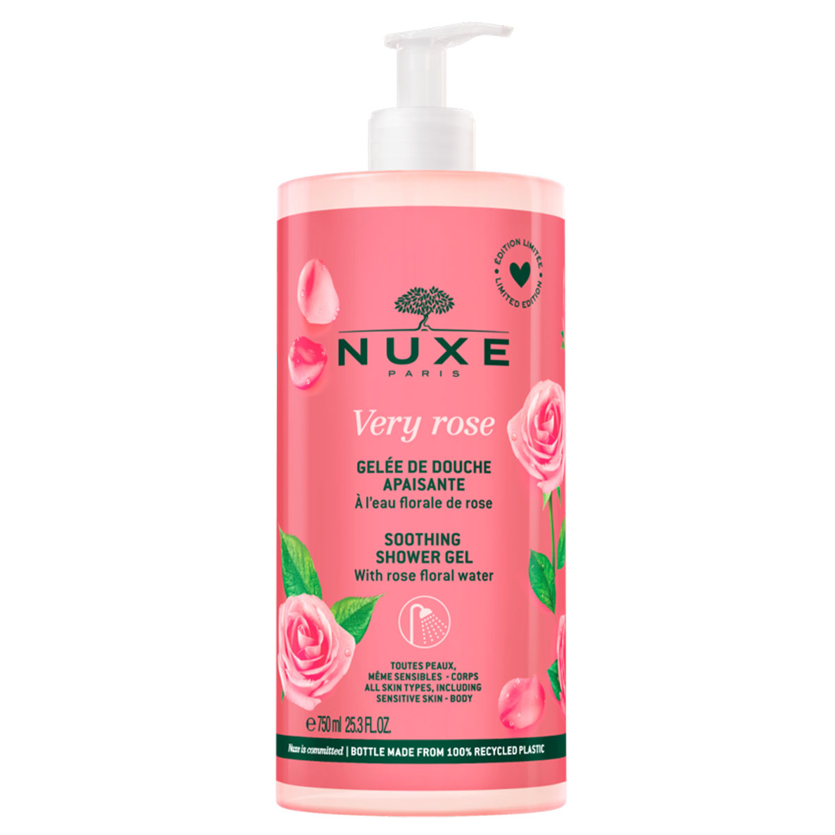 NUXE Very Rose Soothing Shower Gel