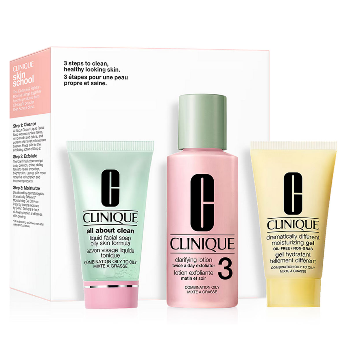 Clinique All About Clean Mini Set Hauttyp 3
