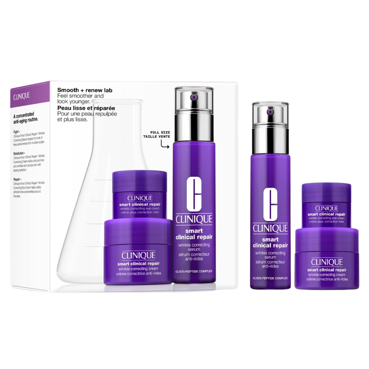 Clinique Smart Clinical Repair Smooth & Renew Lab Set