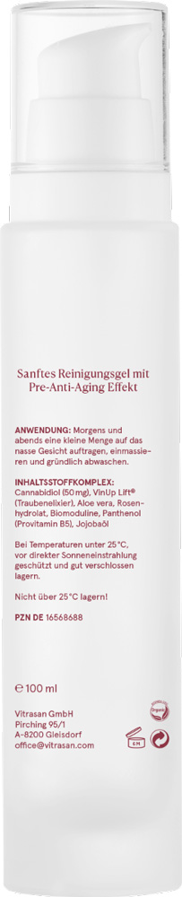 CBD Vital CBD Bio Kosmetik Gesichtsreinigung