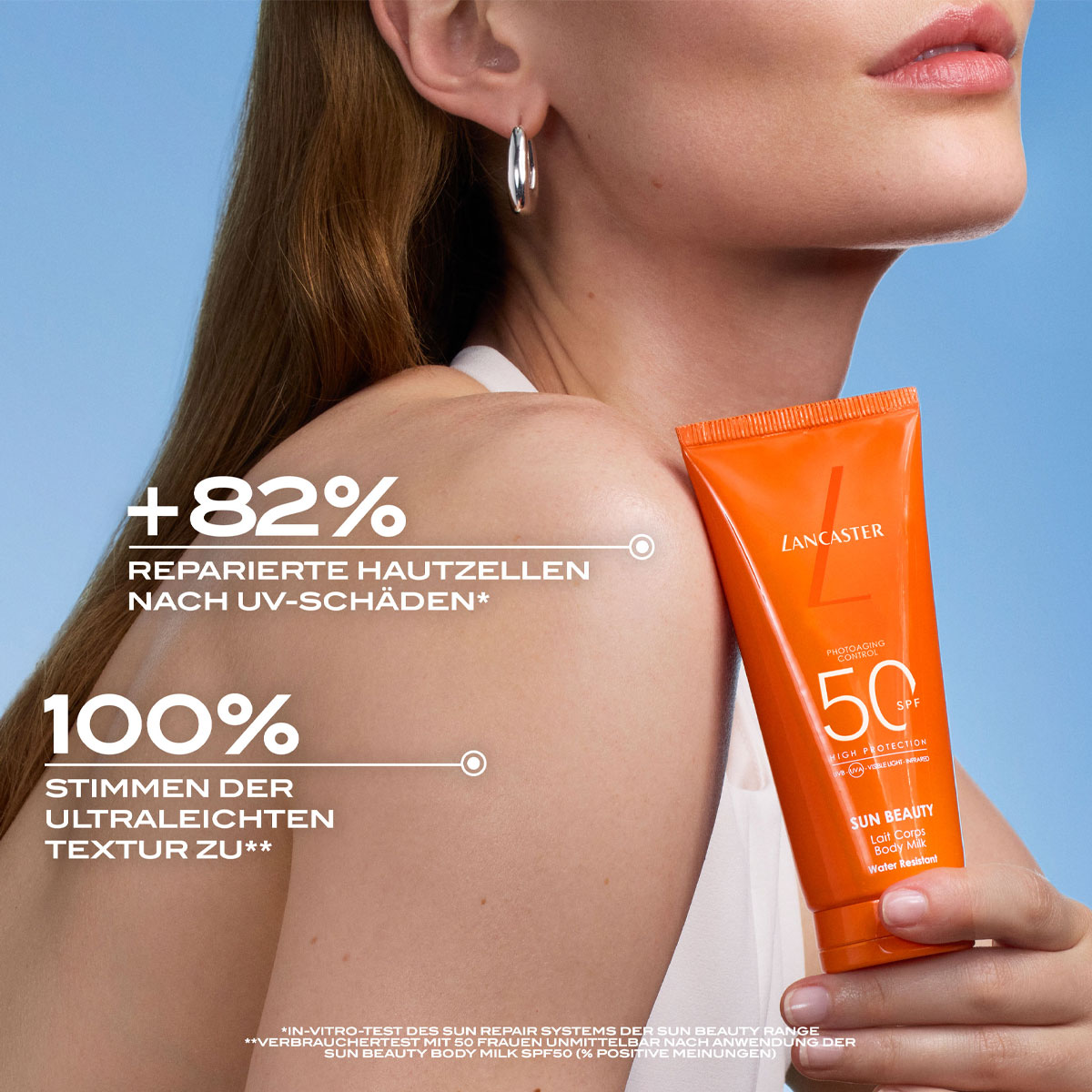 Lancaster Sun Beauty Body Milk SPF50