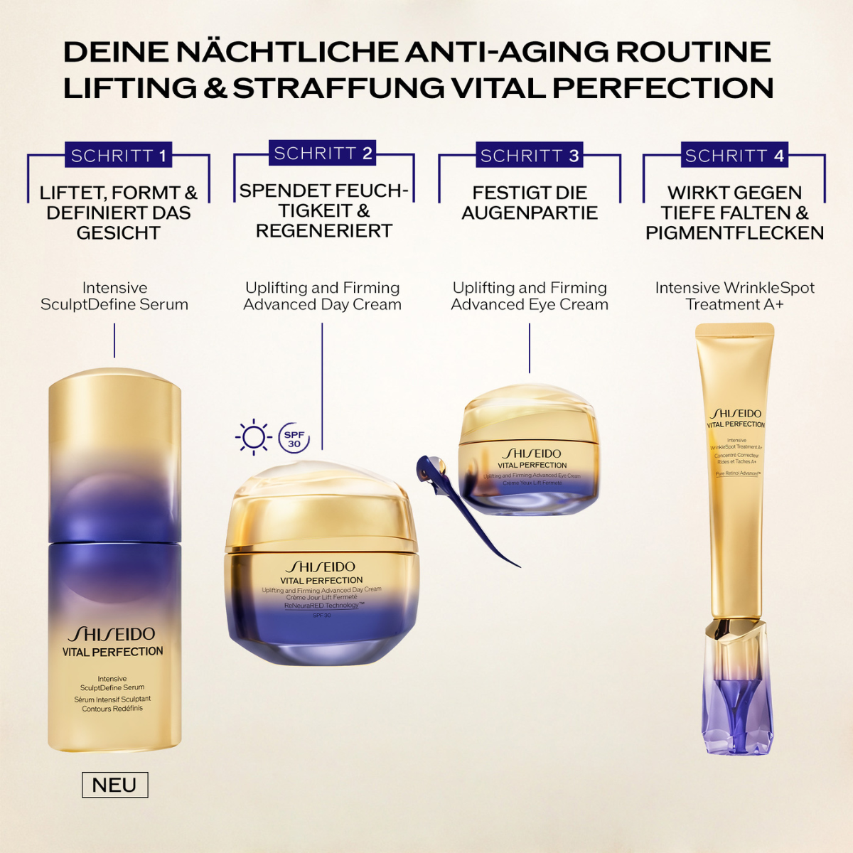 Shiseido Vital Perfection Intensive SculptDefine Serum