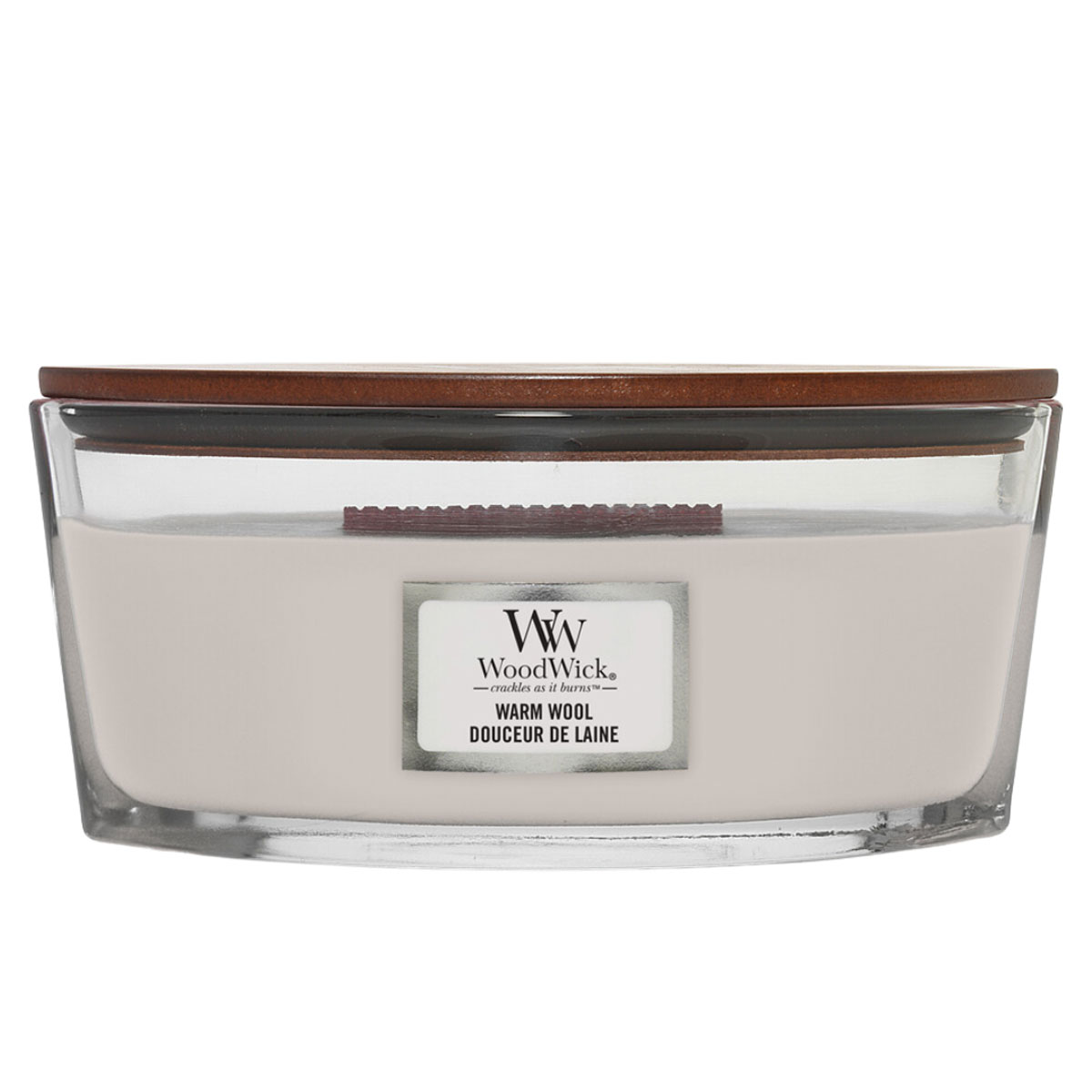 Woodwick Warm Wool Ellipse Jar