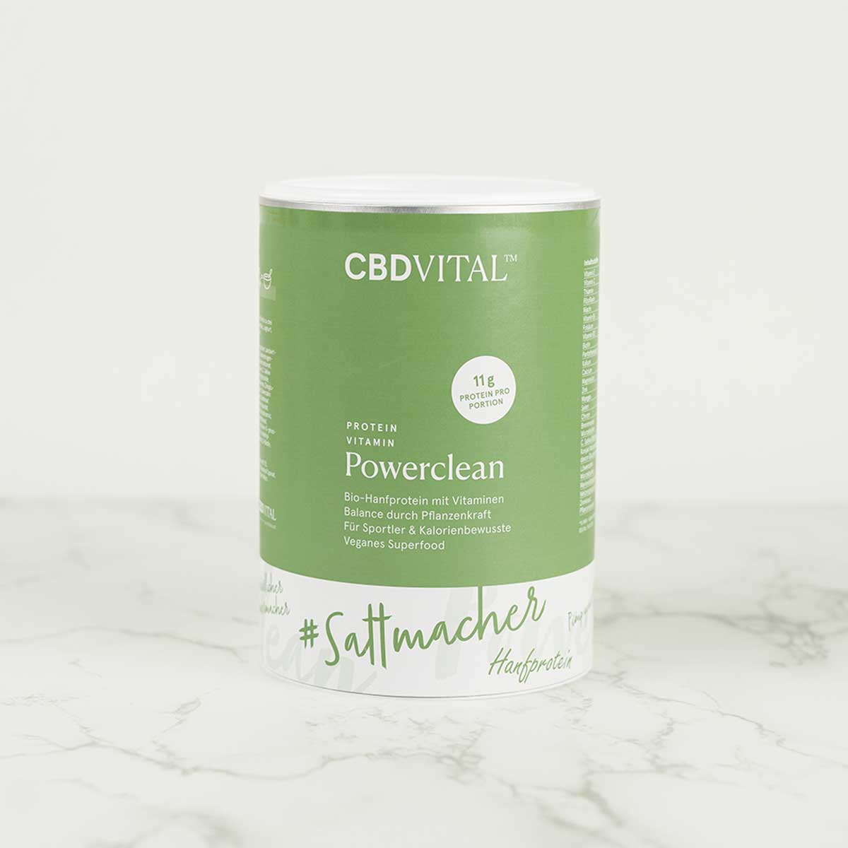 CBD Vital CBD Hanfprodukte Powerclean Proteinvitamin