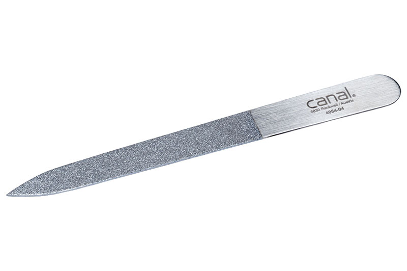 Canal Feilen Diamant Nagelfeile rostfrei 10cm