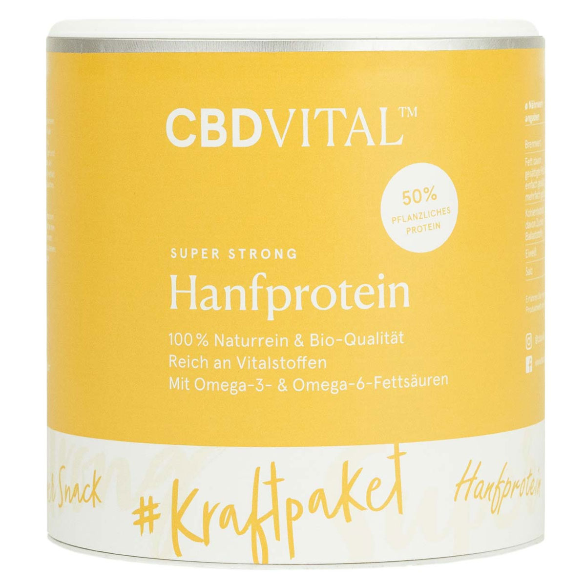 CBD Vital CBD Hanfprodukte Bio Hanfprotein