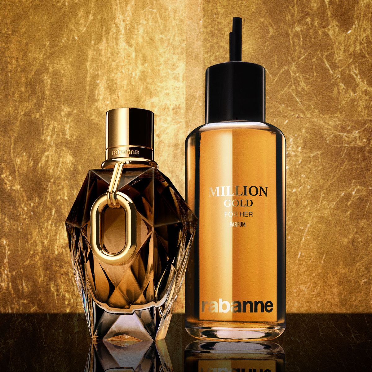 Rabanne Million Gold For Her Parfum (refillable)