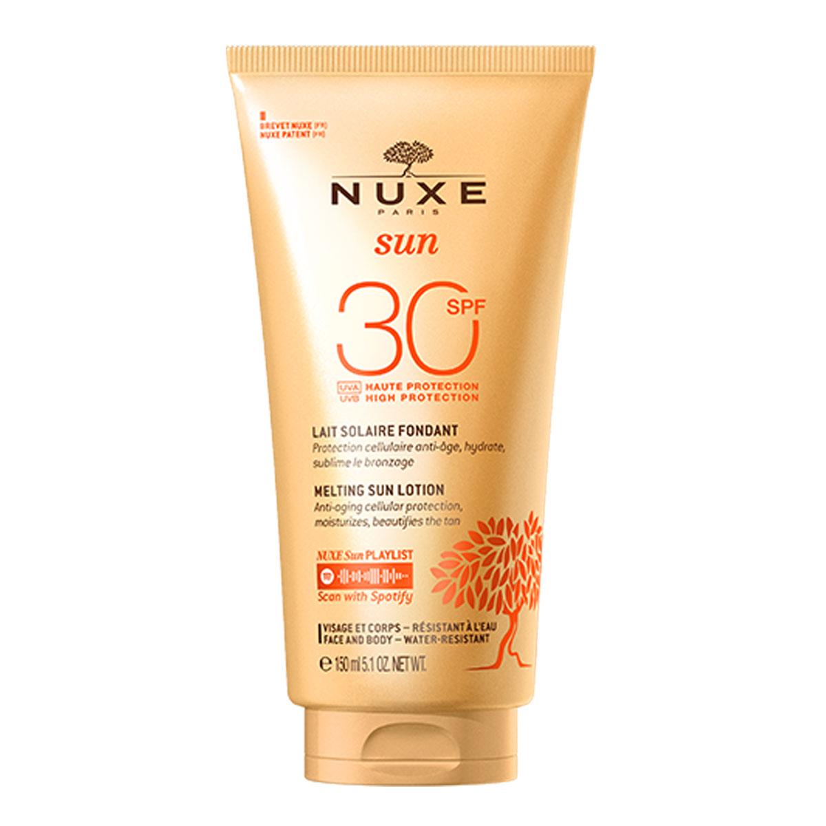 NUXE Sun Lait Délicieux Haute Protection SPF 30