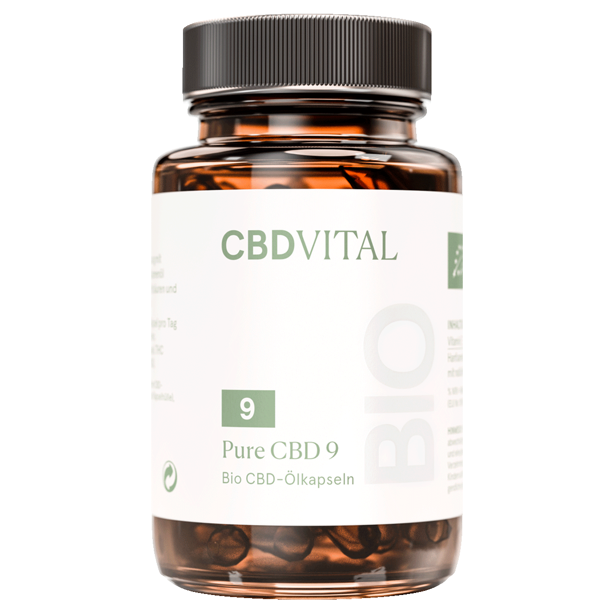 CBD Vital CBD Kapseln PURE CBD 9 (5%) Kapseln 60 Stk.
