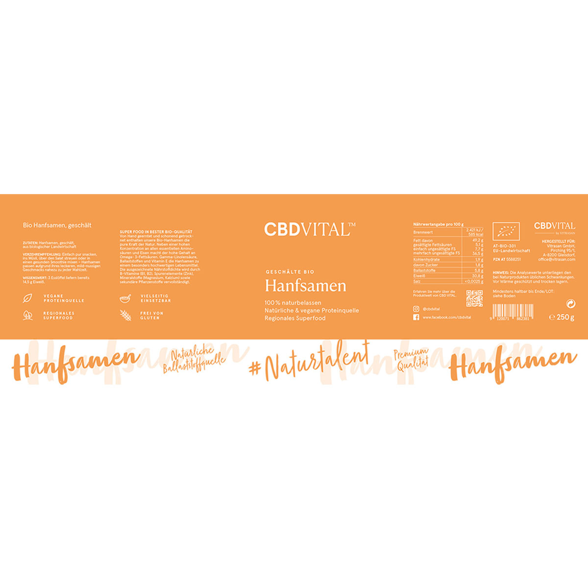 CBD Vital CBD Hanfprodukte Bio Hanfsamen