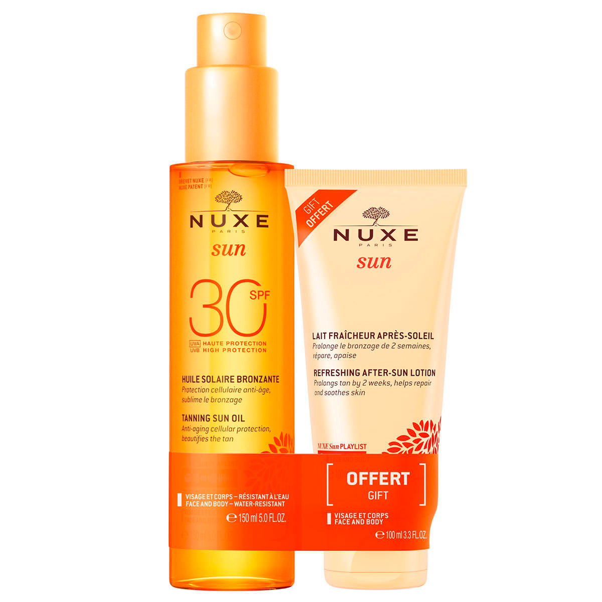 NUXE Sun SPF30 Duo SET 1 Set (+ GRATIS Summer Bag 2025)