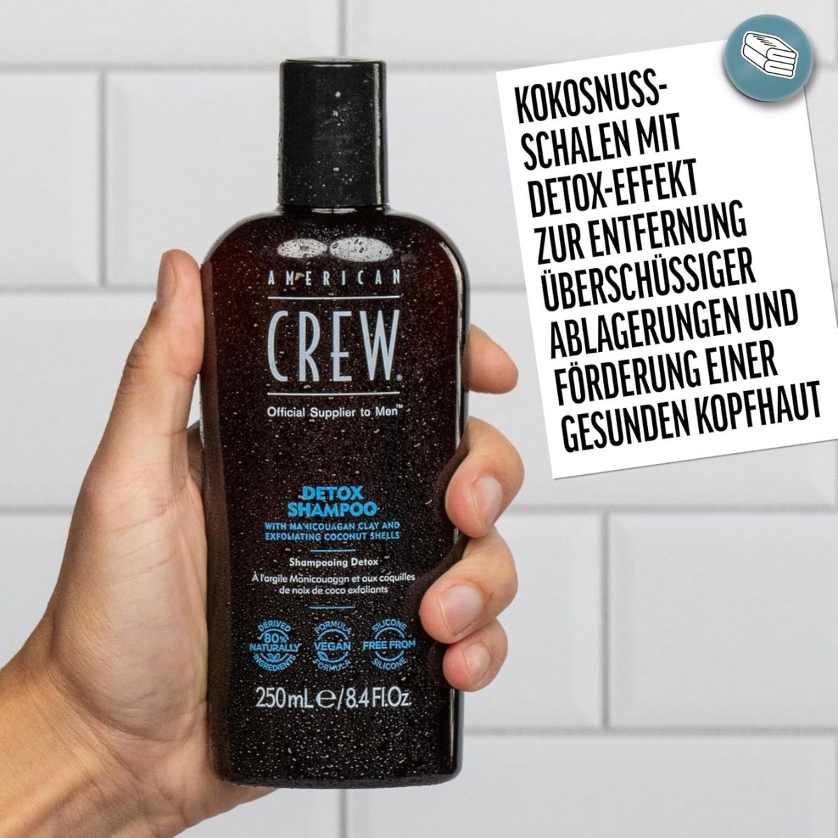American Crew Hair Care & Body Detox Shampoo