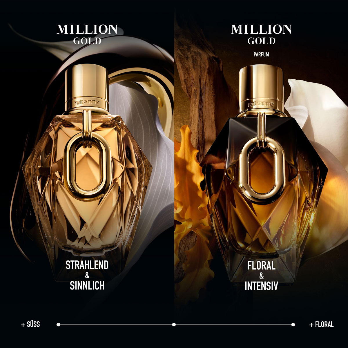 Rabanne Million Gold For Her Parfum (refillable)