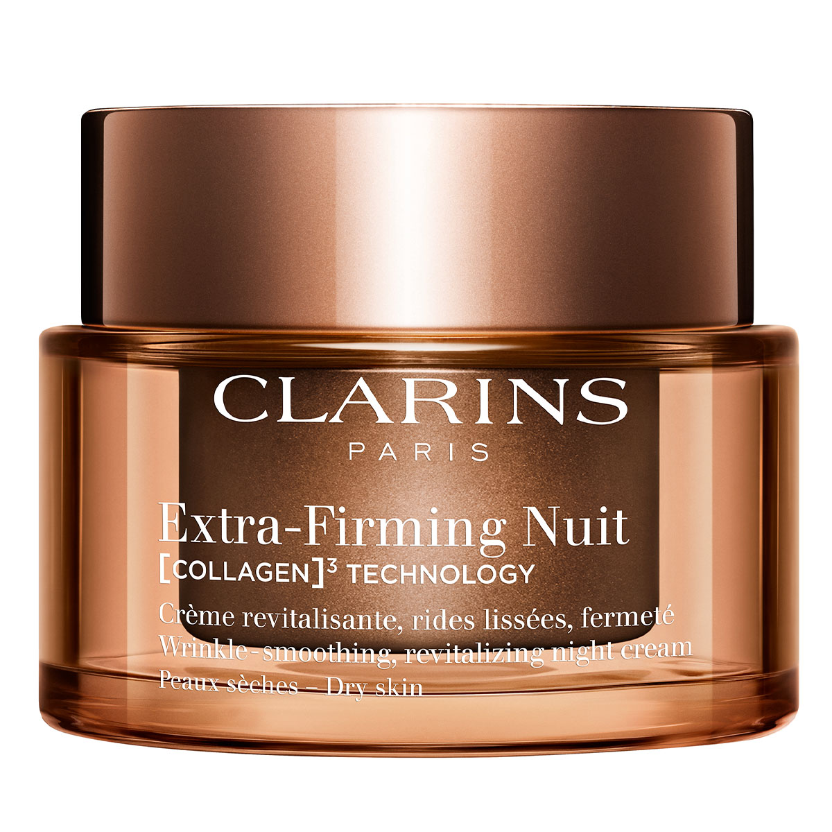 Clarins Extra-Firming Nuit Collagen Technology Night Cream - Dry Skin refillable