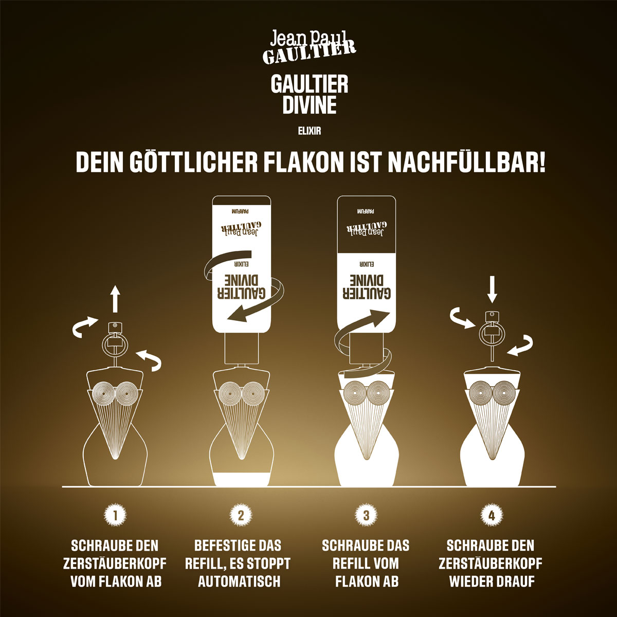 Jean Paul Gaultier Gaultier Divine Elixir Parfum Refill