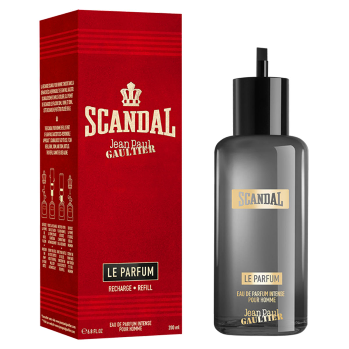 Jean Paul Gaultier Scandal Pour Homme Le Parfum Eau de Parfum (EdP) Intense Refill