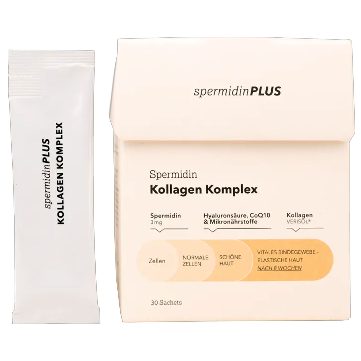 spermidinPLUS Spermidin Kapseln Kollagen Komplex