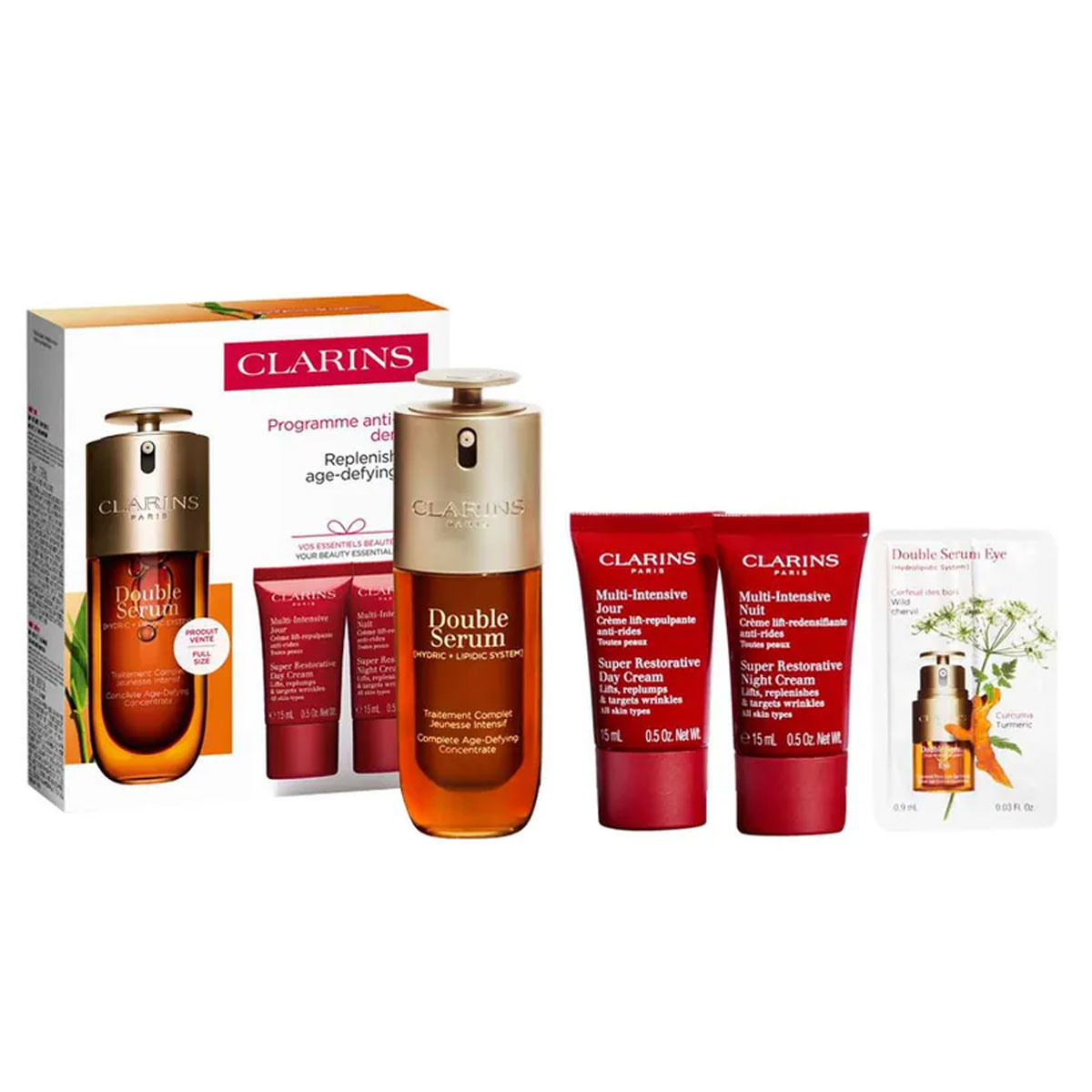 Clarins Double Serum Multi Intensive SET Clarins Double Serum Multi Intensive SET